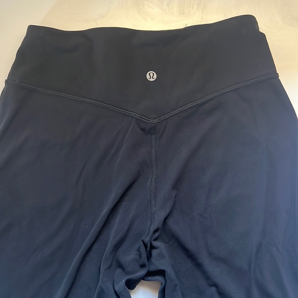 Black Lululemon Align High Rise Jogger Leggings